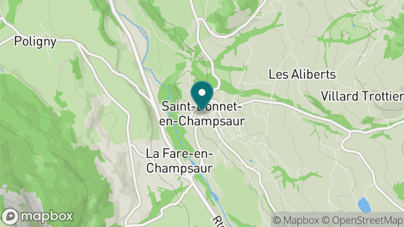 Carte - Saint-Bonnet-en-Champsaur