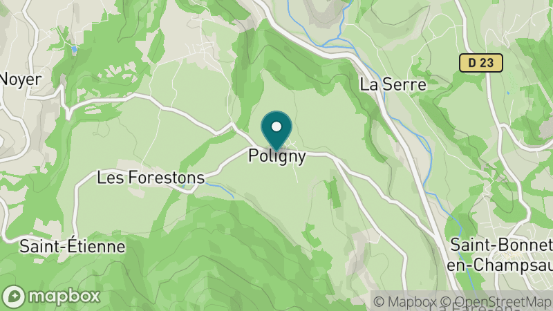Carte - Poligny