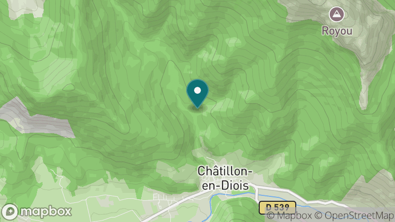 Carte - Chatillon En Diois