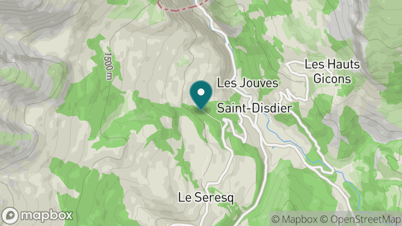 Carte - Saint Disdier