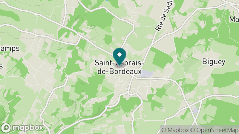 Carte - Saint Caprais De Bordeaux
