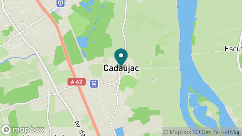 Carte - Cadaujac