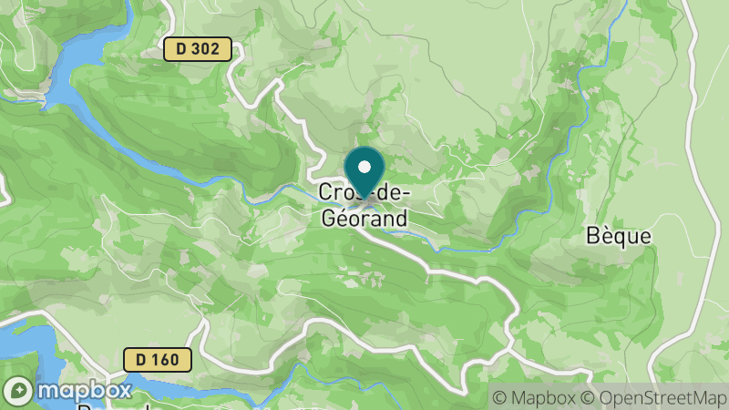 Carte - Cros-de-Géorand