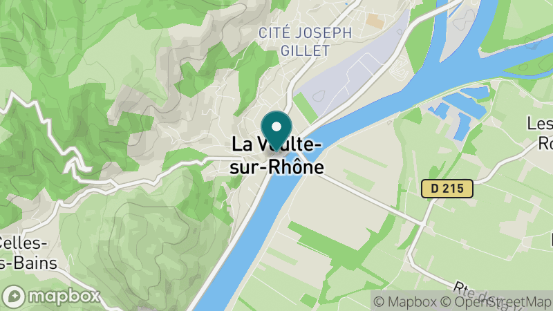 Carte - La Voulte Sur Rhone