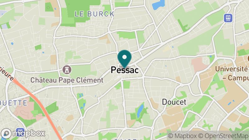 Carte - Pessac