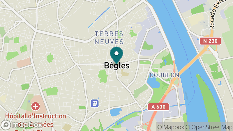 Carte - Begles