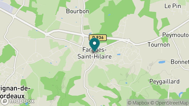 Carte - Fargues Saint Hilaire