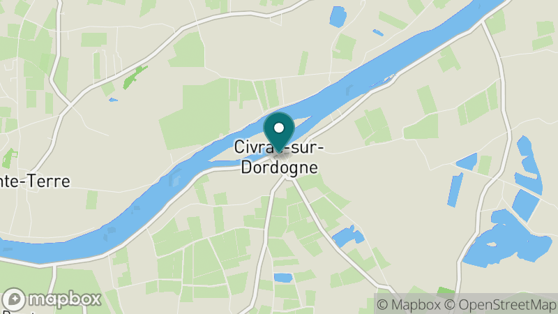 Carte - Civrac Sur Dordogne