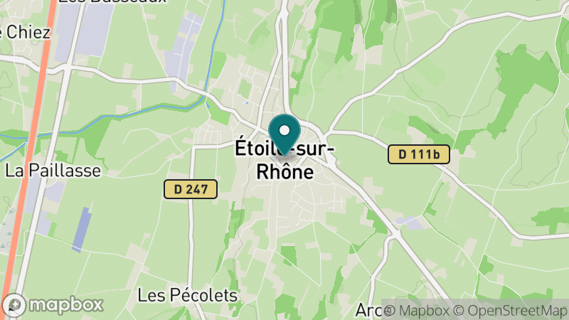 Carte - Etoile Sur Rhone