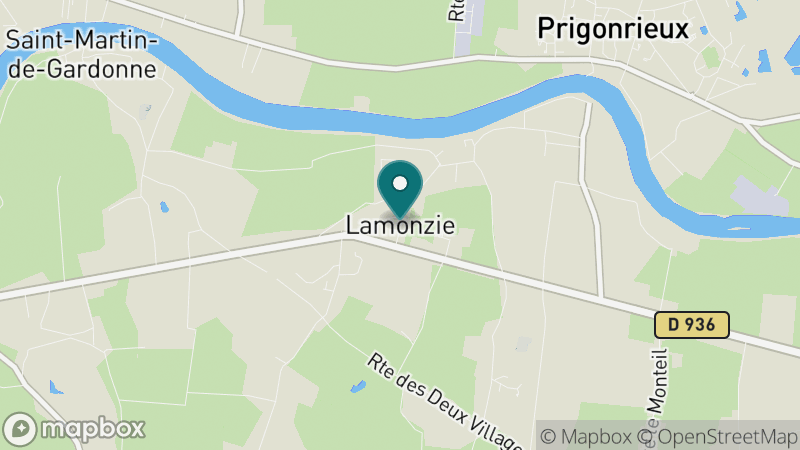 Carte - Lamonzie Saint Martin