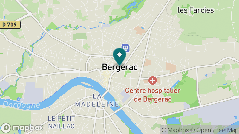 Carte - Bergerac