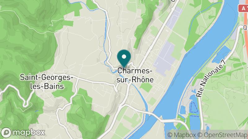 Carte - Charmes-sur-Rhône