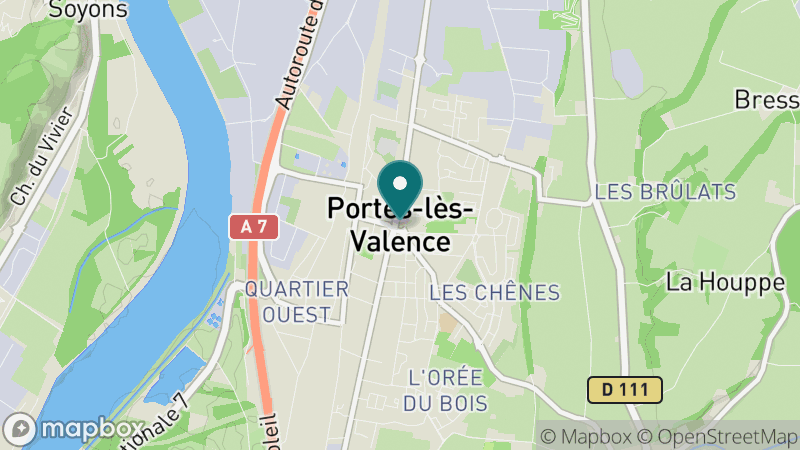 Carte - Portes Les Valence