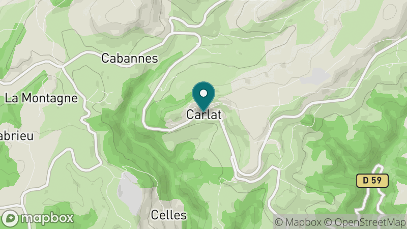 Carte - Carlat