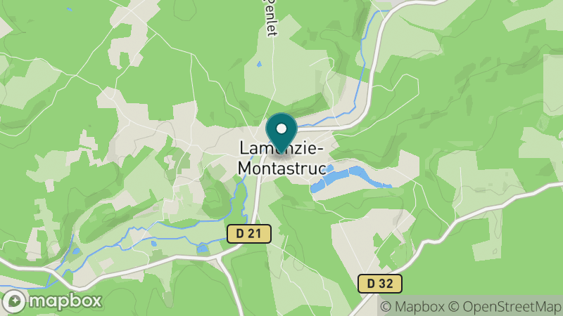 Carte - Lamonzie Montastruc