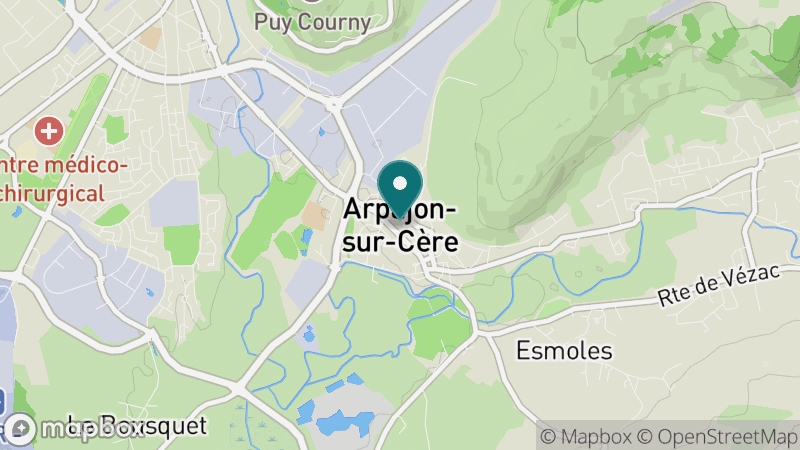 Carte - Arpajon Sur Cere