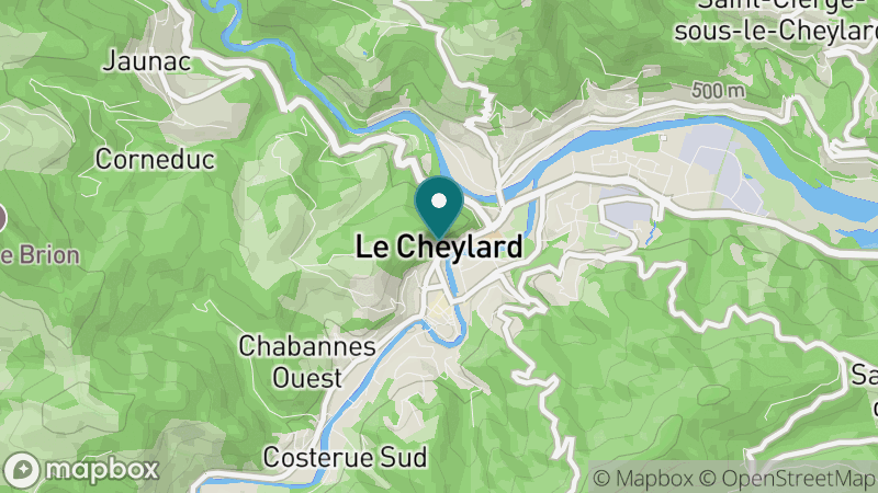 Carte - Le Cheylard
