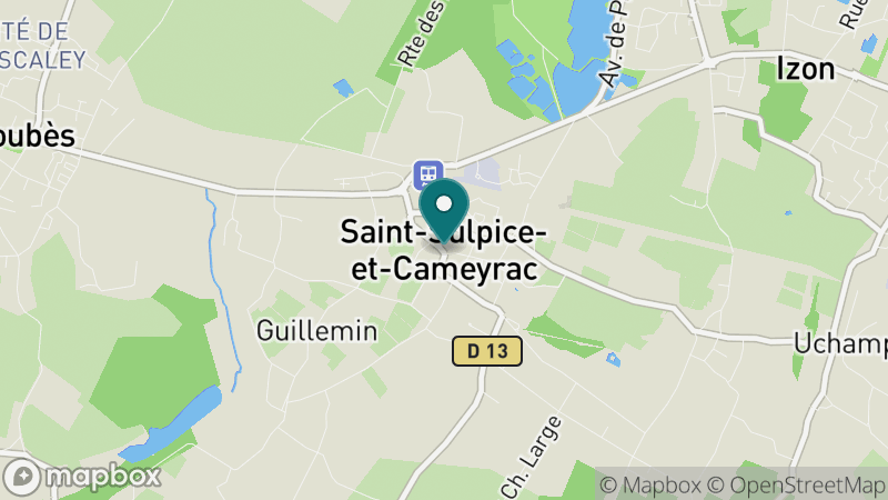 Carte - Saint Sulpice Et Cameyrac