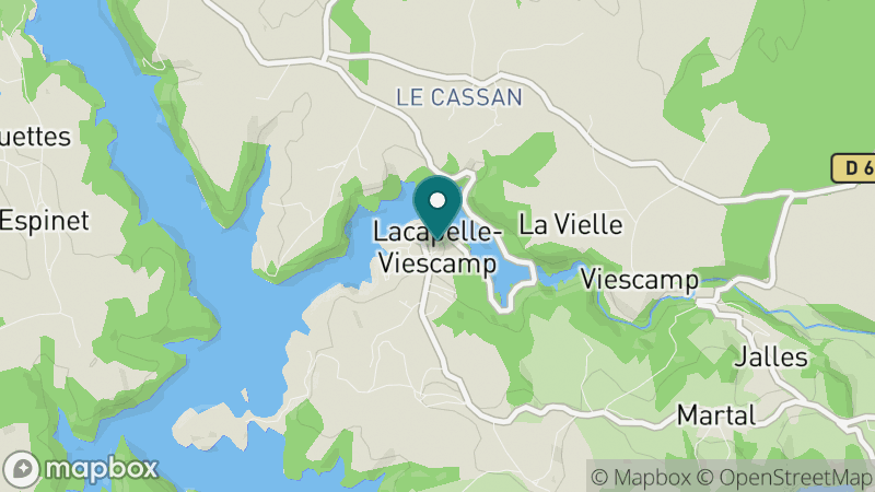 Carte - Lacapelle-Viescamp