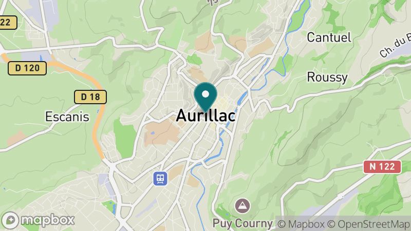 Carte - Aurillac