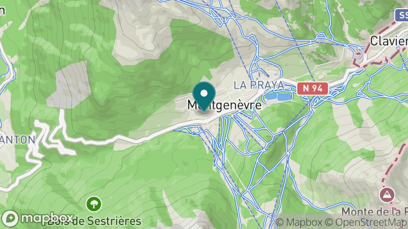Carte - Montgenèvre