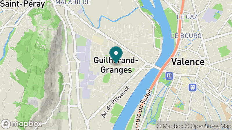 Carte - Guilherand Granges