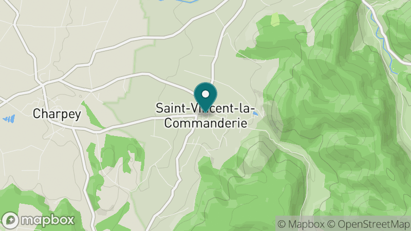 Carte - Saint Vincent La Commanderie