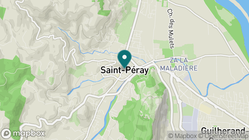 Carte - Saint Peray