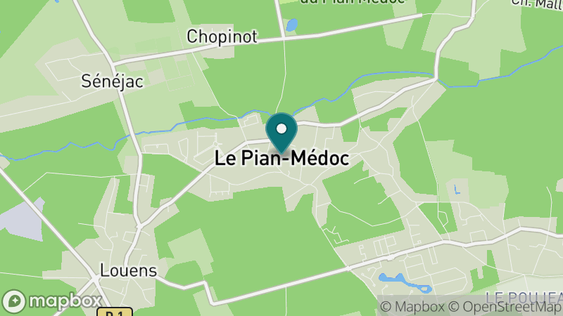Carte - Le Pian Medoc