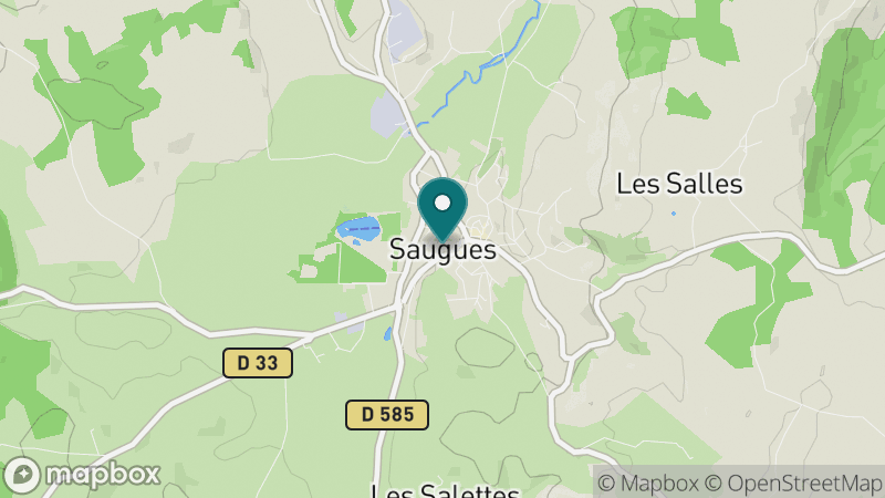 Carte - Saugues