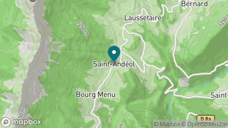 Carte - Saint Andeol