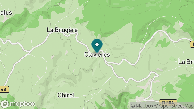 Carte - Clavieres