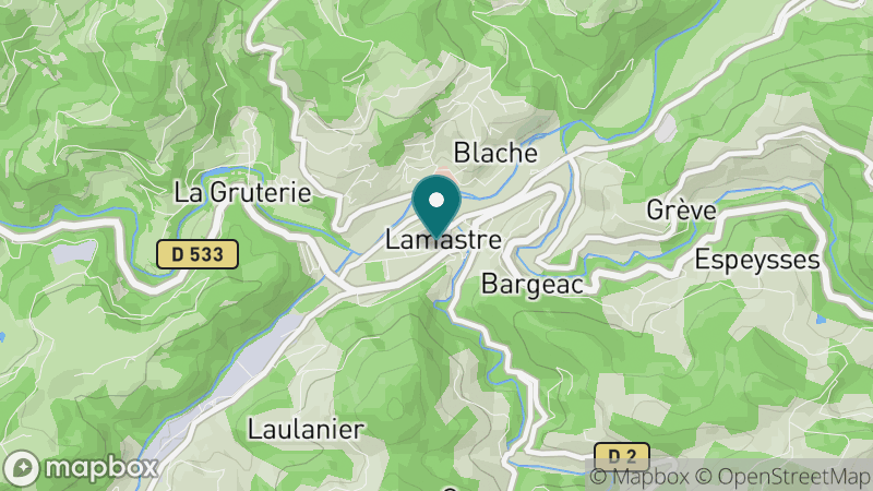 Carte - Lamastre