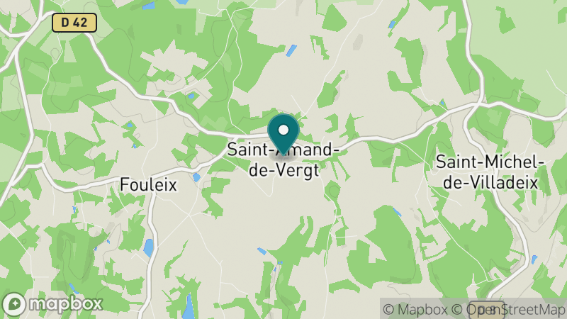 Carte - Saint Amand De Vergt