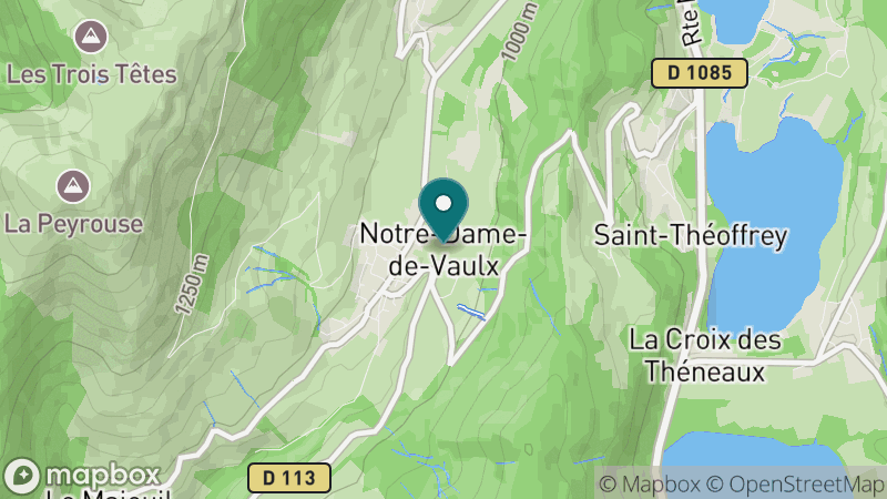 Carte - Notre Dame De Vaux