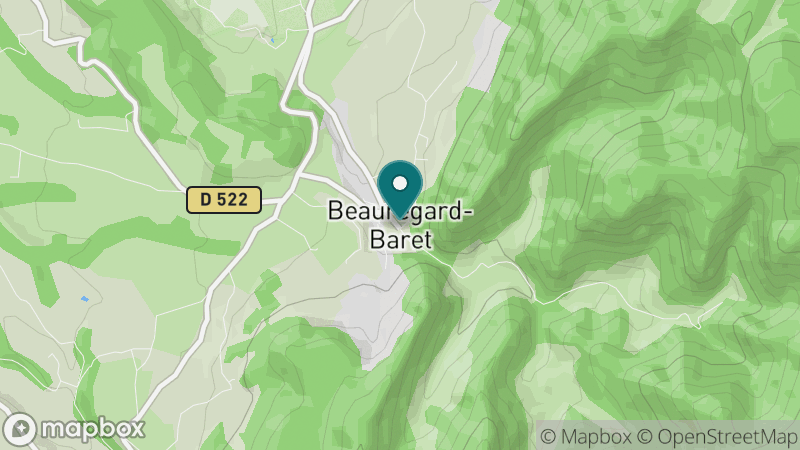 Carte - Beauregard Baret
