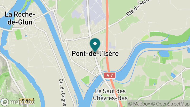 Carte - Pont De L'isere