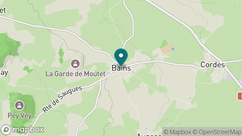 Carte - Bains