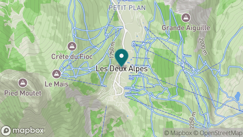 Carte - Les Deux Alpes