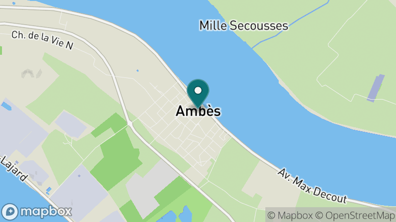 Carte - Ambes