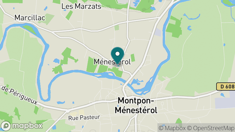 Carte - Montpon-Ménestérol