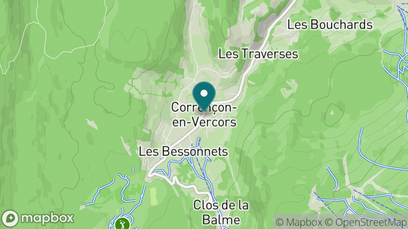 Carte - Correncon En Vercors