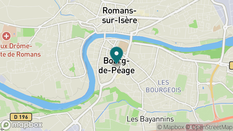 Carte - Bourg De Peage