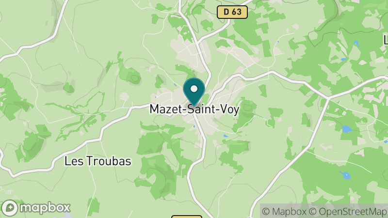 Carte - Mazet-Saint-Voy