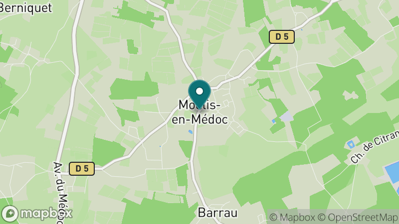 Carte - Moulis En Medoc