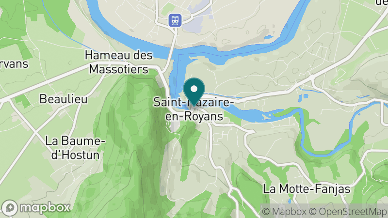 Carte - Saint-nazaire-en-royans