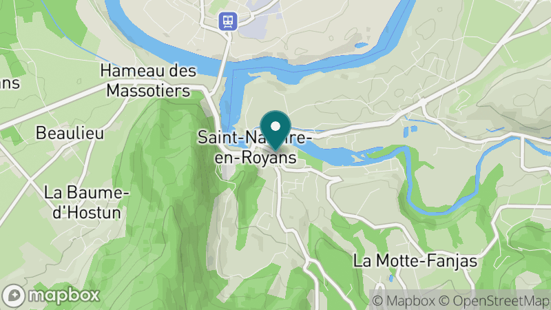 Carte - Saint-Nazaire-en-Royans