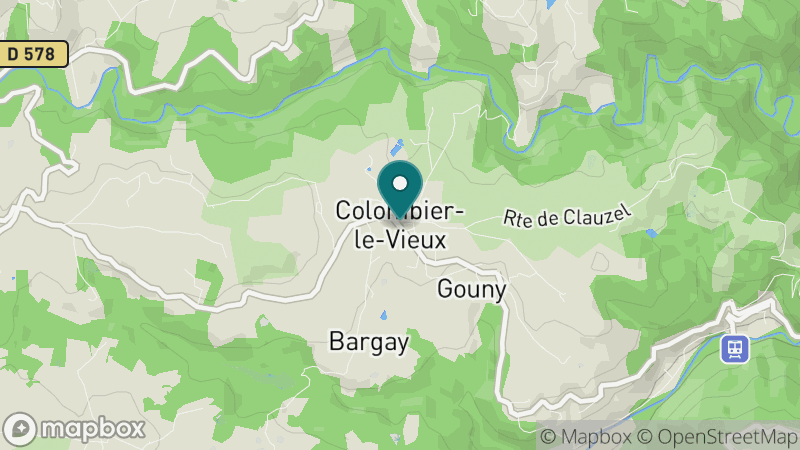 Carte - Colombier Le Vieux