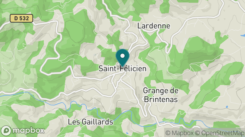 Carte - Saint-Félicien