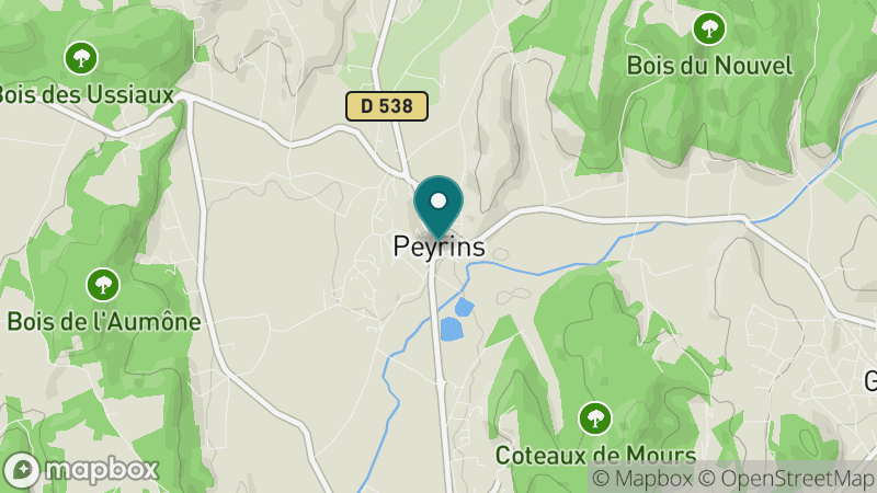 Carte - Peyrins
